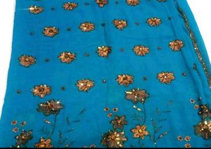 Beautiful Saree With Pretty Blouse