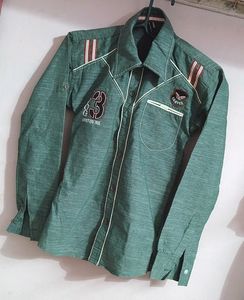 Light Green Shirt For Boys