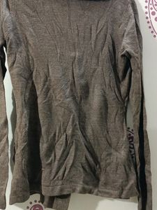 Sweatshirt Beautiful Stylish With Side Leather Bel