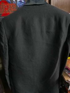 Men Black Blazer