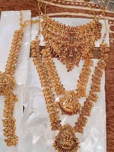 Gold Plated Jewellery Set