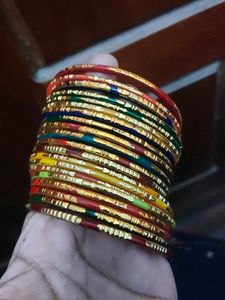 Colorful Bangles - Set of Many