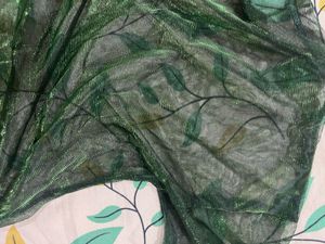 Green Sheer Botanical Top