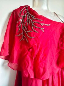 Defective Red Gown