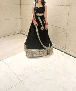 Elegant Black Lehenga Choli