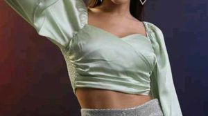 Mint Green Corset Top