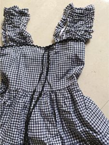 ✨ Checkered Gingham Dress