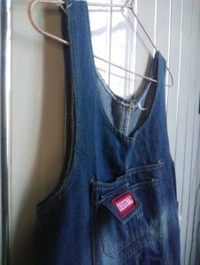 Denim One-piece Dress