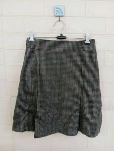 Houndstooth Mini Skirt