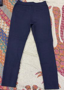 Black Warm Fleece Casual Pants