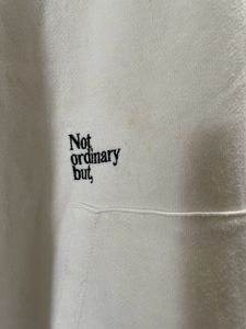 White Graphic Hoodie