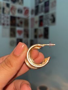 Gold Hoop Earrings