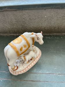 Cow and Calf Figurine