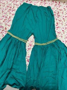 Green Palazzo Pants
