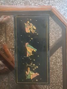 Scenery On Wooden Base