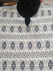 Patterned knit Kurta