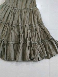 Tiered Ruffle Skirt