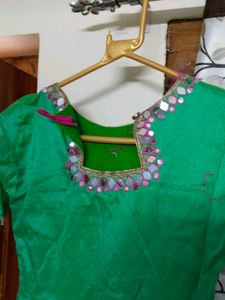 Maggam Work Frock Good Quality NO COINS❌