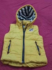 Cute Yellow Kids Vest