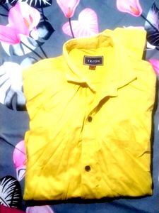 Yellow Casual Shirt