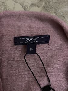 Stylish Pink Embellished Sweater