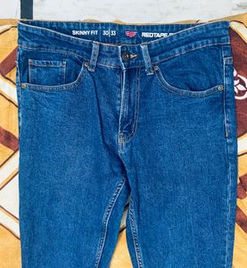 🟦 RedTape Denim Skinny Fit Jeans (30 Waist | 33 L