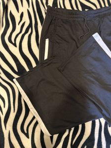 Black Striped Pants