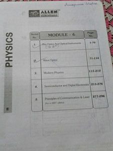 ALLEN Physics Pre-Medical Books(Set of 10)