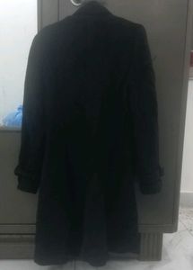 Elegant Black Trench Coat