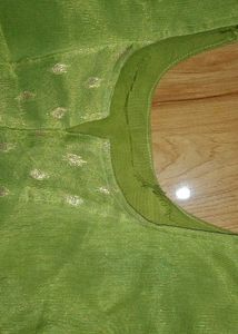 Green Embellished Top