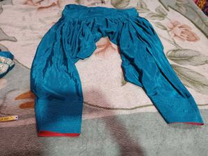 Teal Embroidered Kurta Set