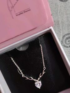 Antler Heart Necklace