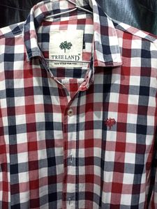 Men&#39;s  Checkered Shirt Treeland USA ❤️