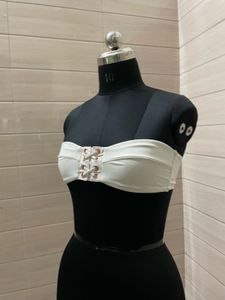 H&amp;M White Tube Top