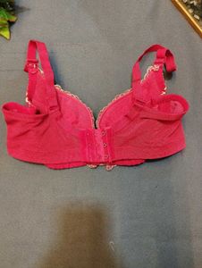 Red &amp; Gold Embroidered Bra🌸