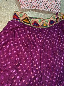Violet Lehnga Choli