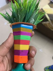 Handmade Pot And Plant