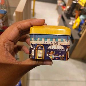 Home 🏠 Cafe Shaped Tin Containers