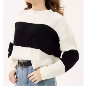 Stylish Color Block Sweater