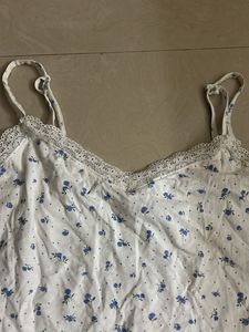 h&amp;m lace nightsuit set(L)