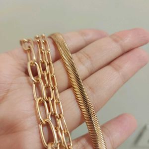💛🥀Rose gold Layerd Necklace🥀💛
