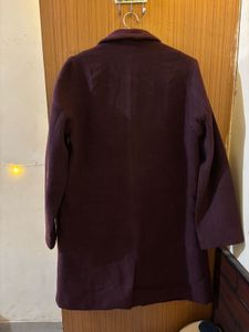 Burgundy Trench Coat