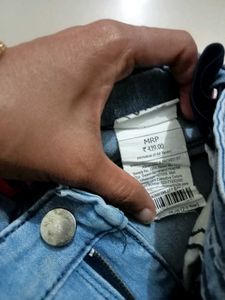 Cute 'Little Star' Denim Jeans