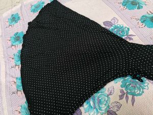 Polka Dot Button-Down Dress