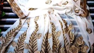 New Fancy Saree With Blouse