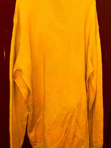 Mustard Yellow Knit Sweater