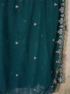 Emerald Green Embroidered Suit