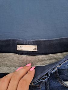 Marks and Spencer Branded Boys Jeans Blue