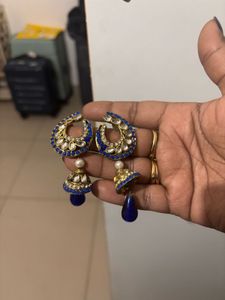 Set Of Two Ethnic Earrings!