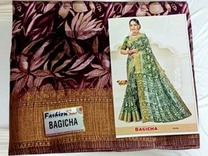 New Cotton Saree With Blouse Piece Pack Of 5